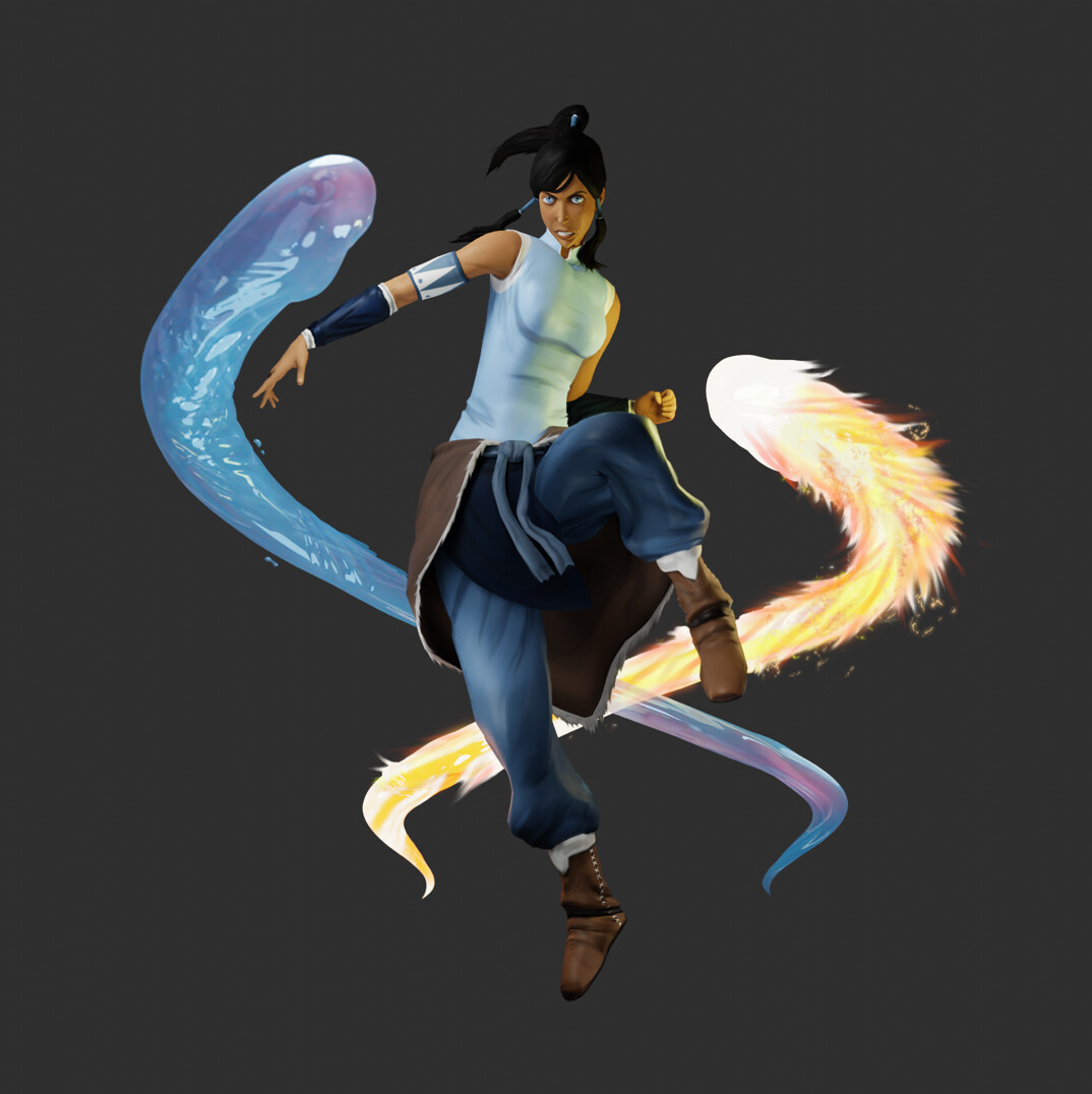 Korra - Avatar - Finished Projects - Blender Artists Community