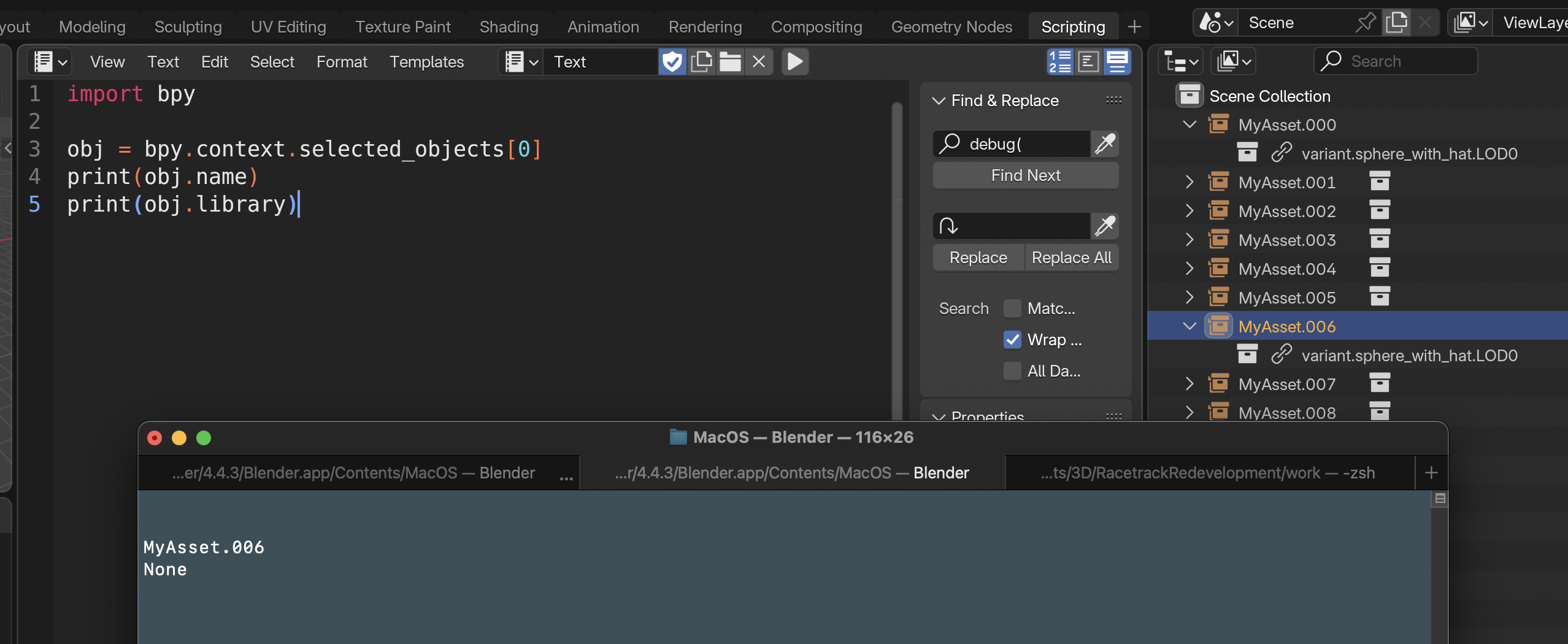 Trying to determine whether selected object is a link or not - Python ...