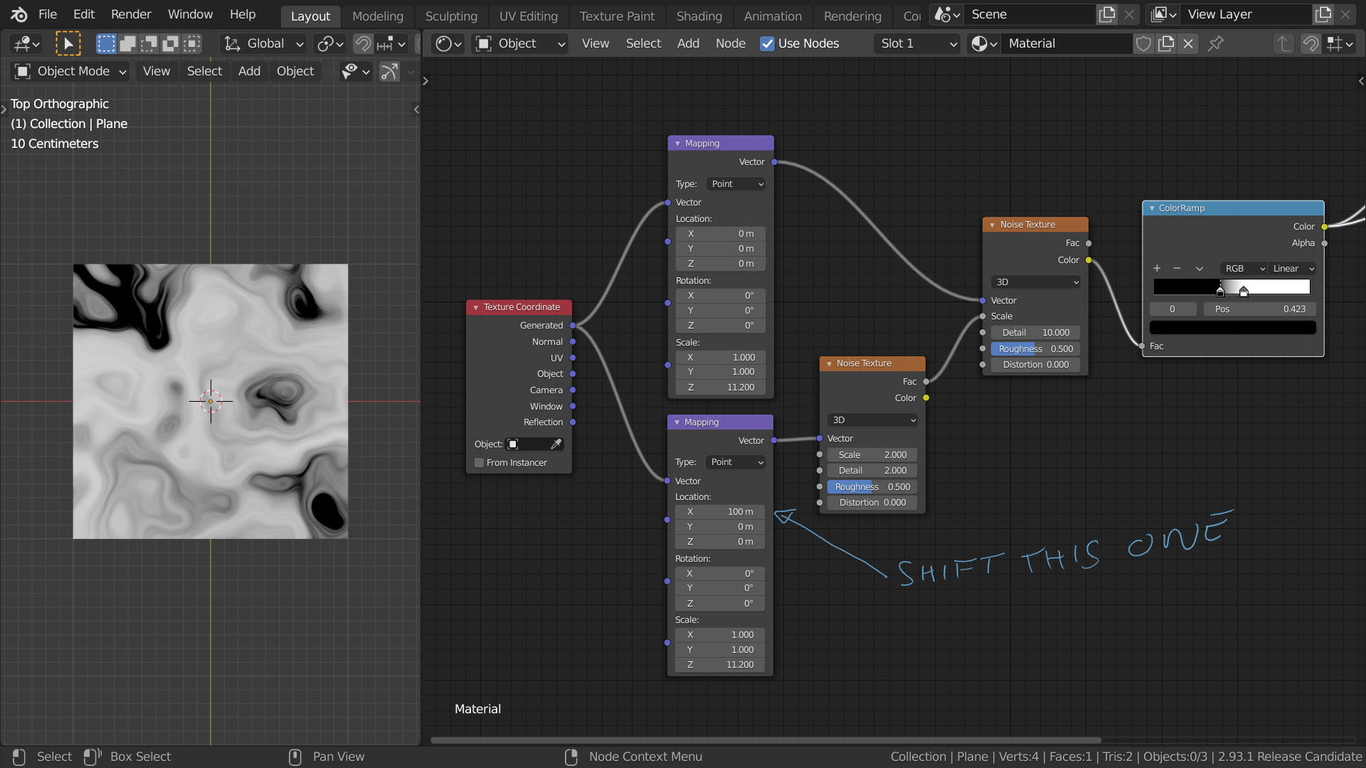 Changing Location Of Noise Texture Without Distortion - Materials And ...