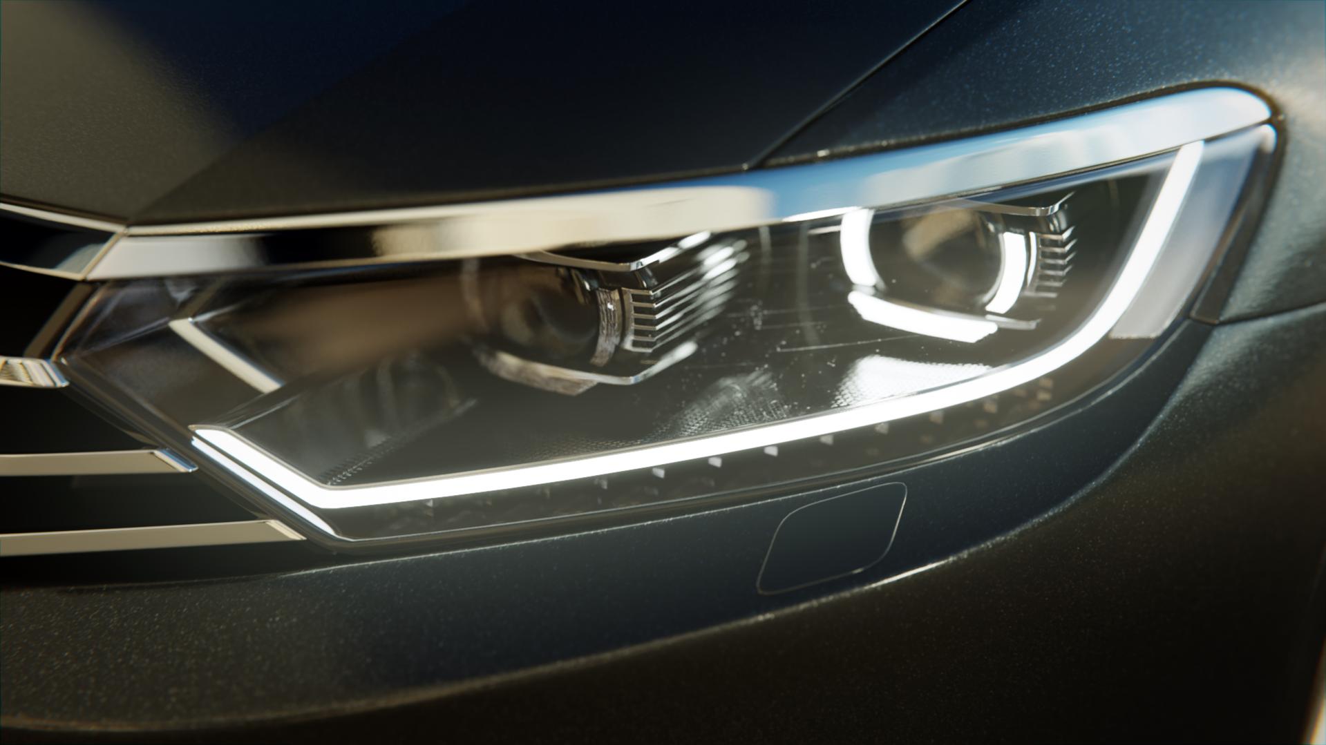 VW Passat Headlights - Finished Projects - Blender Artists Community