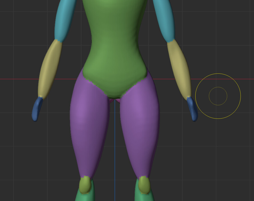 My mesh is showing different colours after joining w/ Ctrl+J - Basics & Interface - Blender Artists