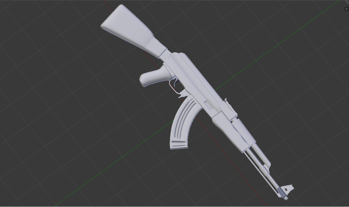 Simple Ak-47 - Focused Critiques - Blender Artists Community