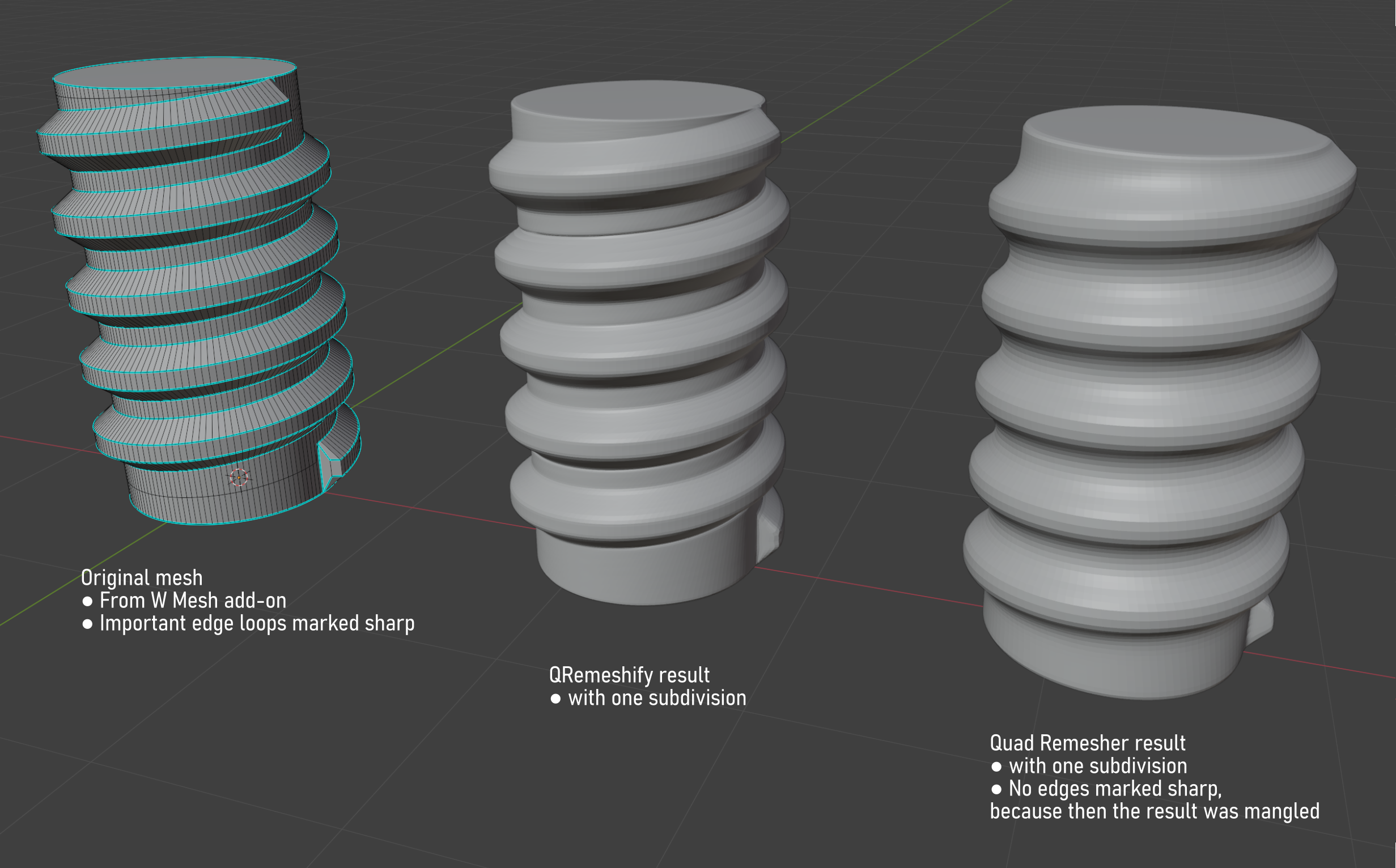 QRemeshify Auto-retopologizer - #4 By Metin_Seven - Released Scripts ...