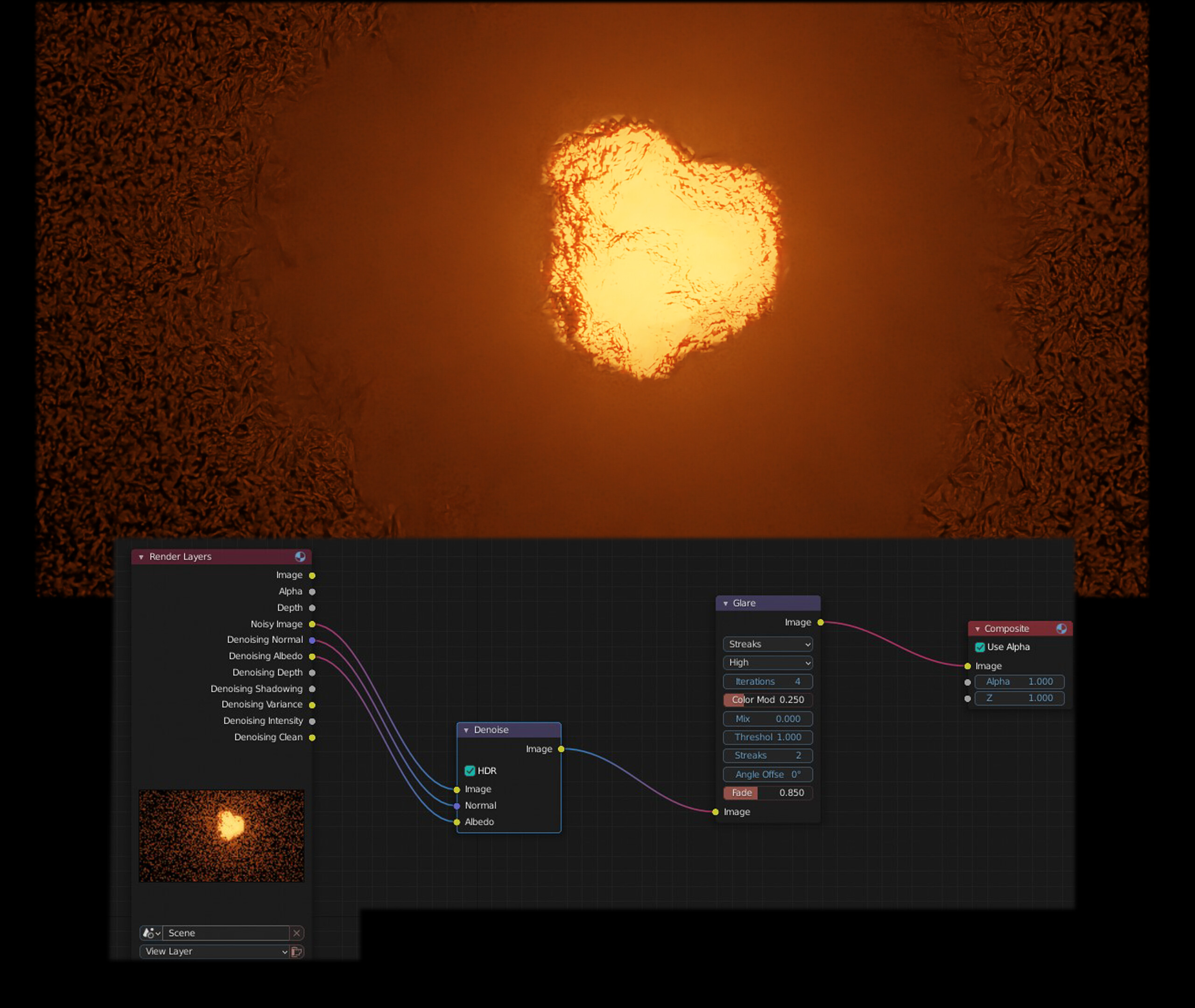 How to use bloom with Cycles in Blender 