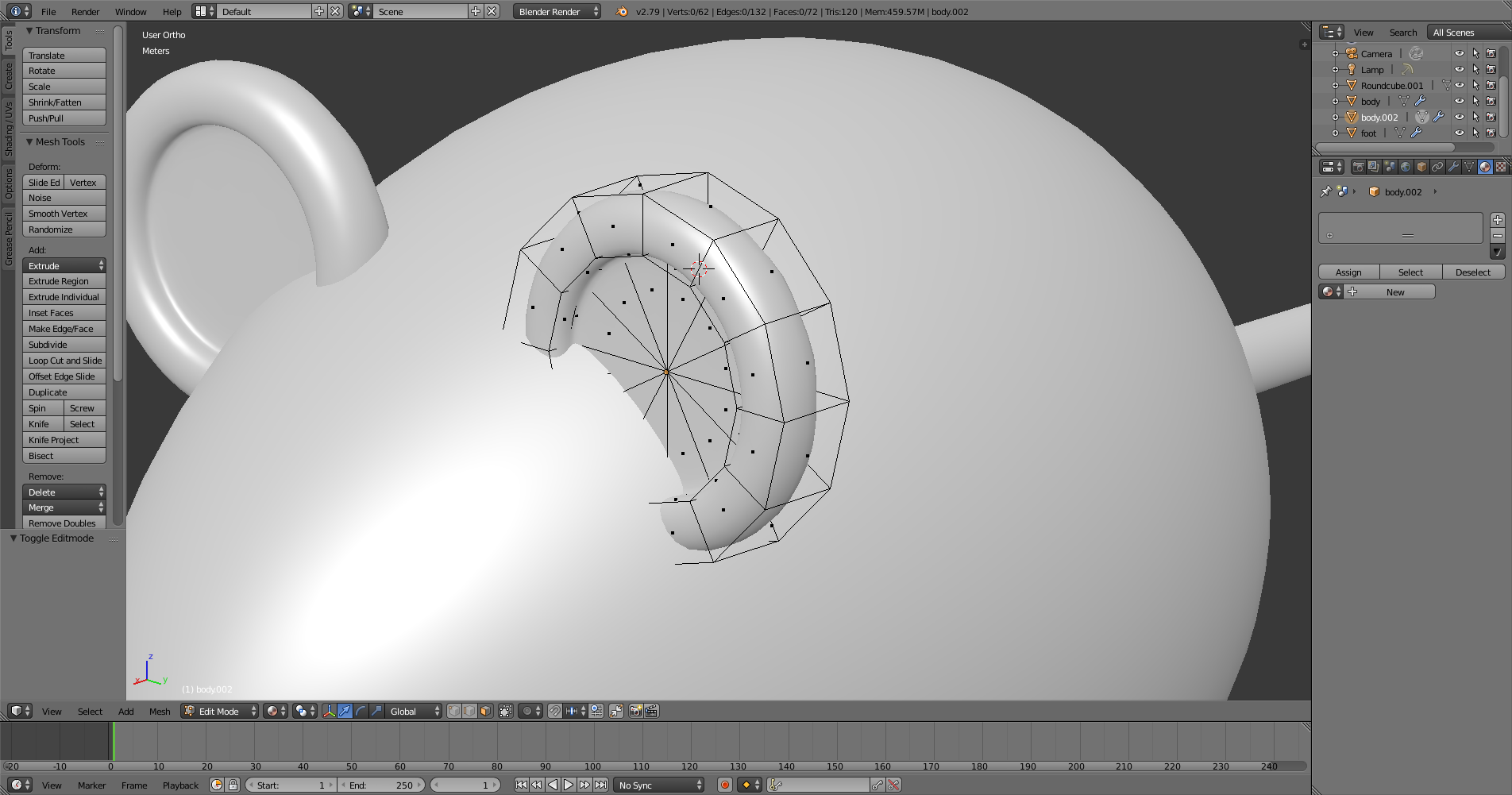 Help joining two meshes together - Modeling - Blender Artists Community