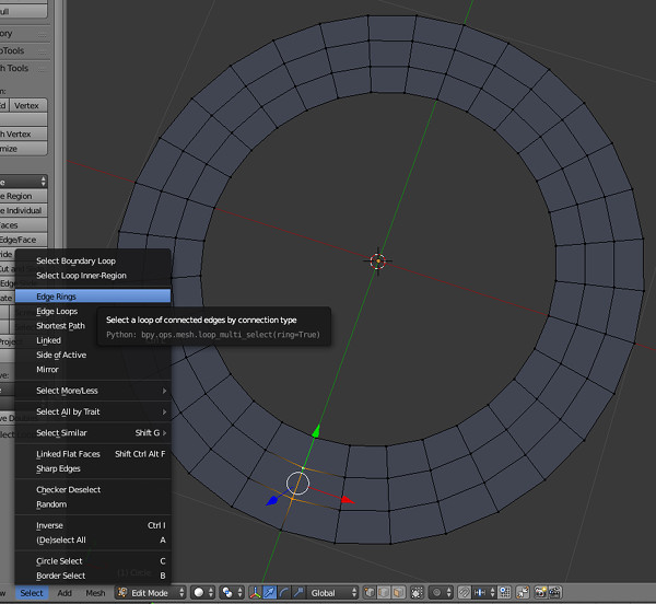 Ring selection tool - exist? - Basics & Interface - Blender Artists ...