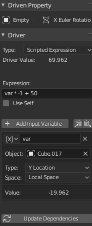 Tell drivers object is moving forward? - Animation and Rigging ...