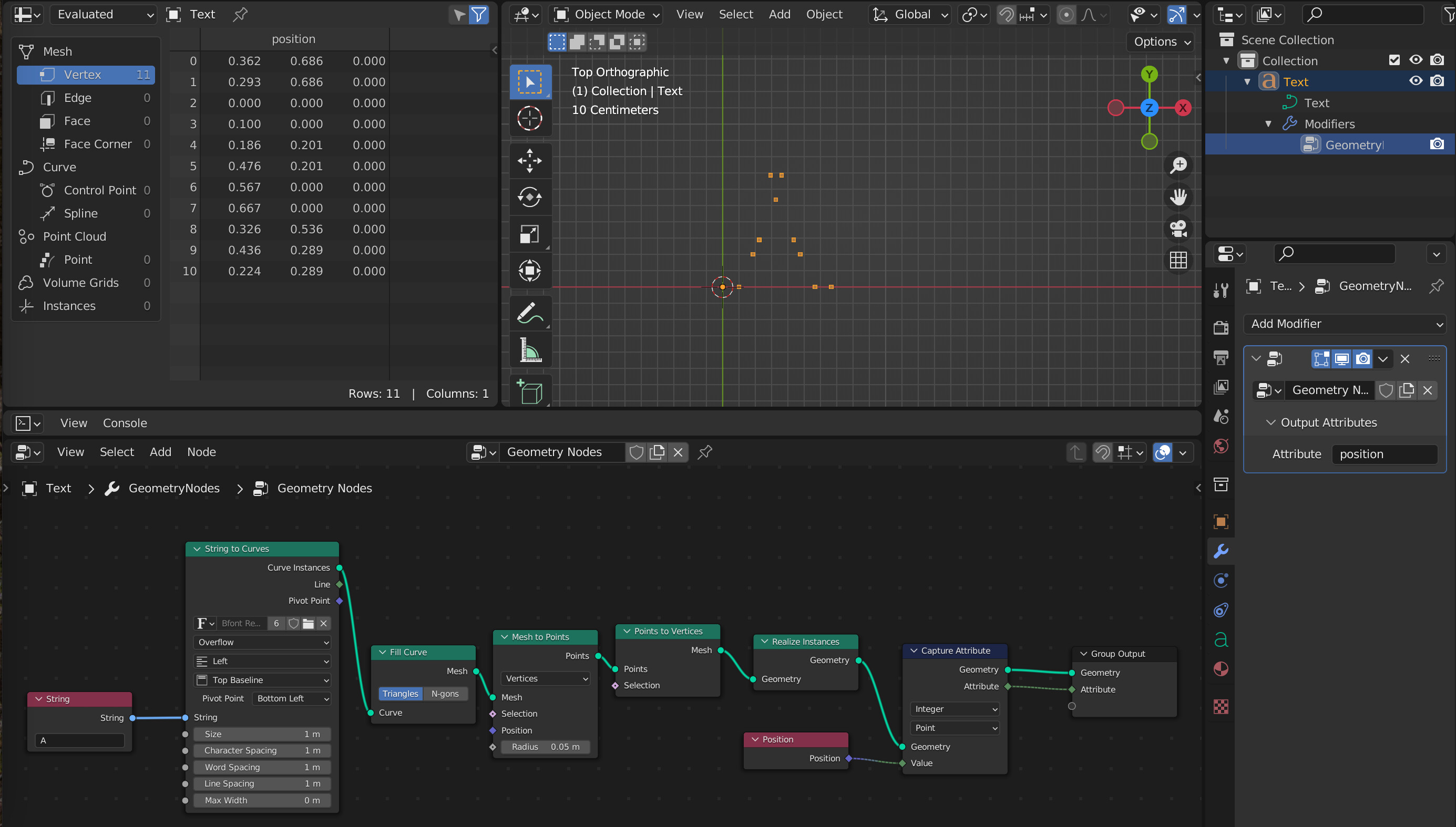 How do I export a Font's vertex positions? - Python Support - Blender ...