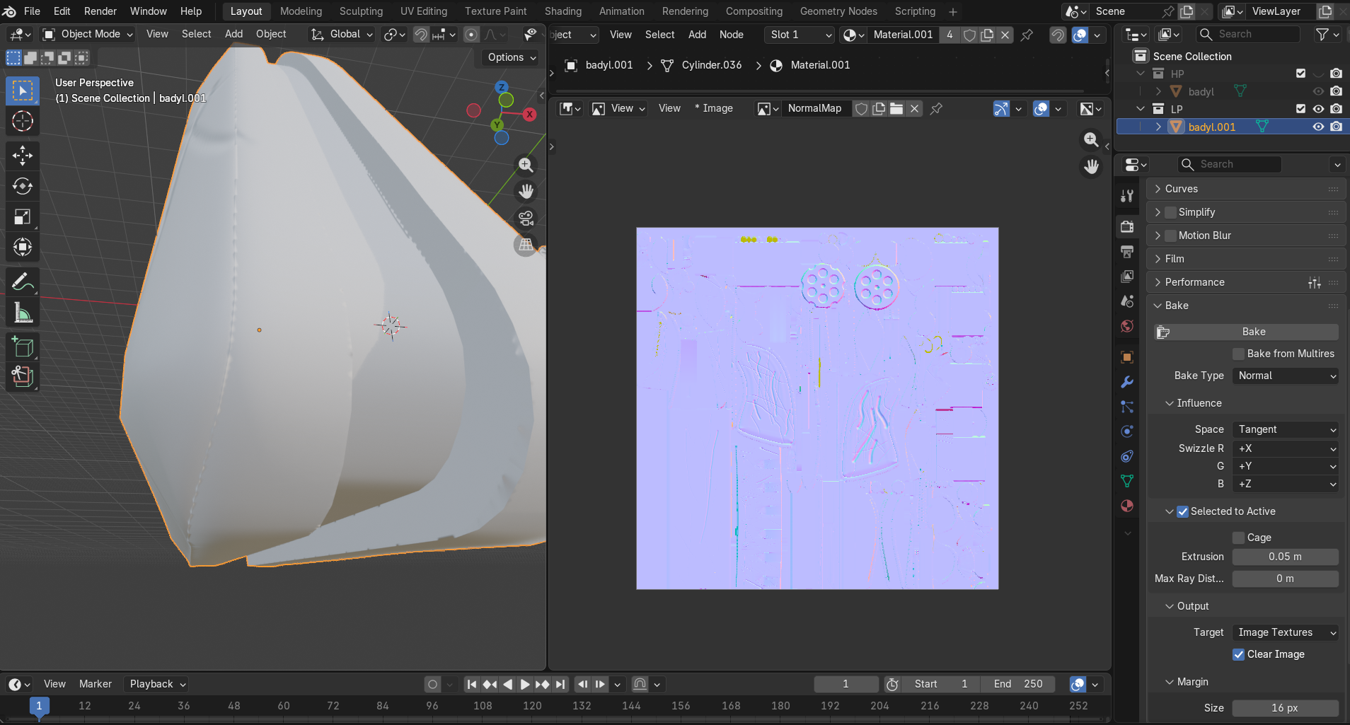 Bake Normal Map Problem - Materials and Textures - Blender Artists ...