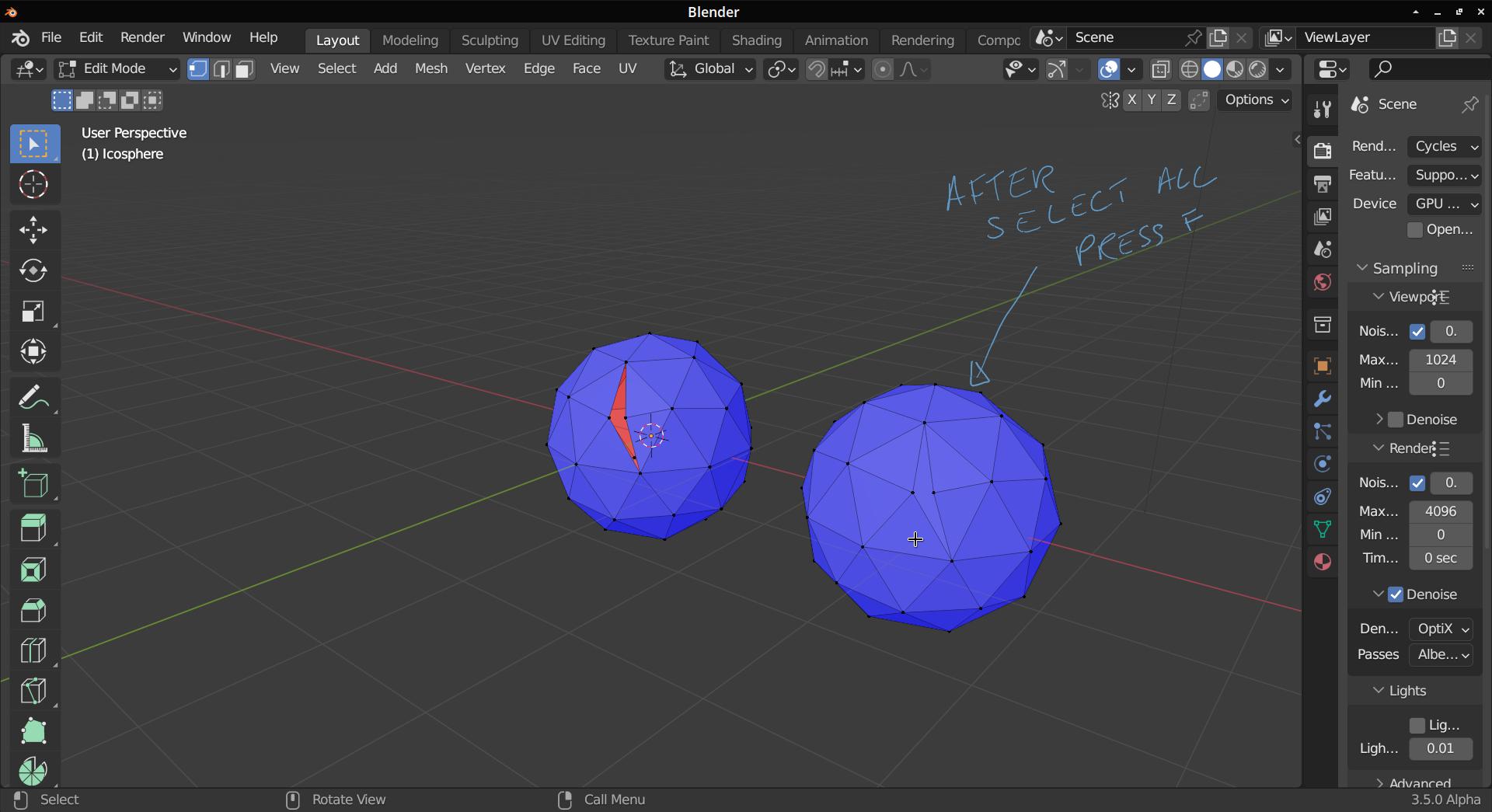 Smooth Mesh Fill / Hole Repair - Blender Market