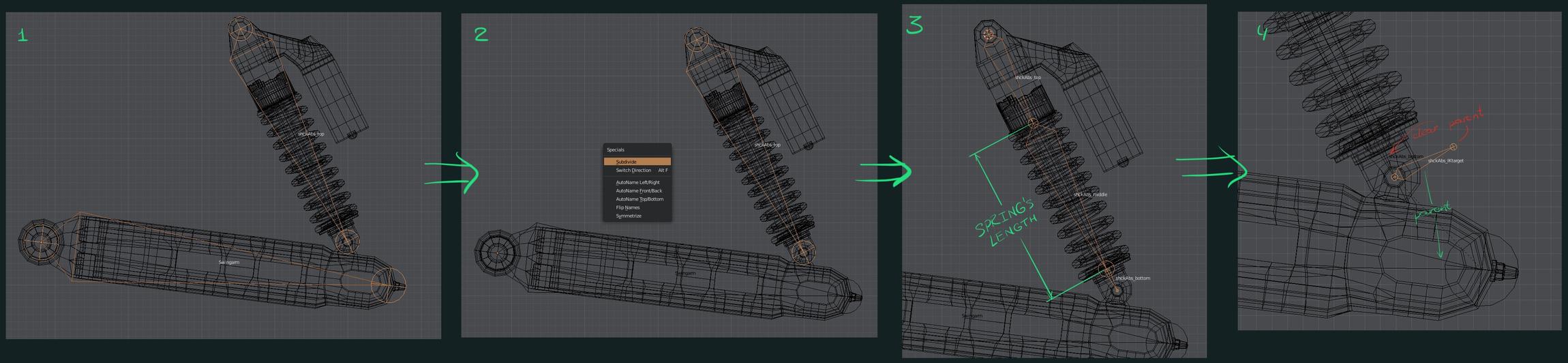 Motorcycle rigging - Animation and Rigging - Blender Artists Community