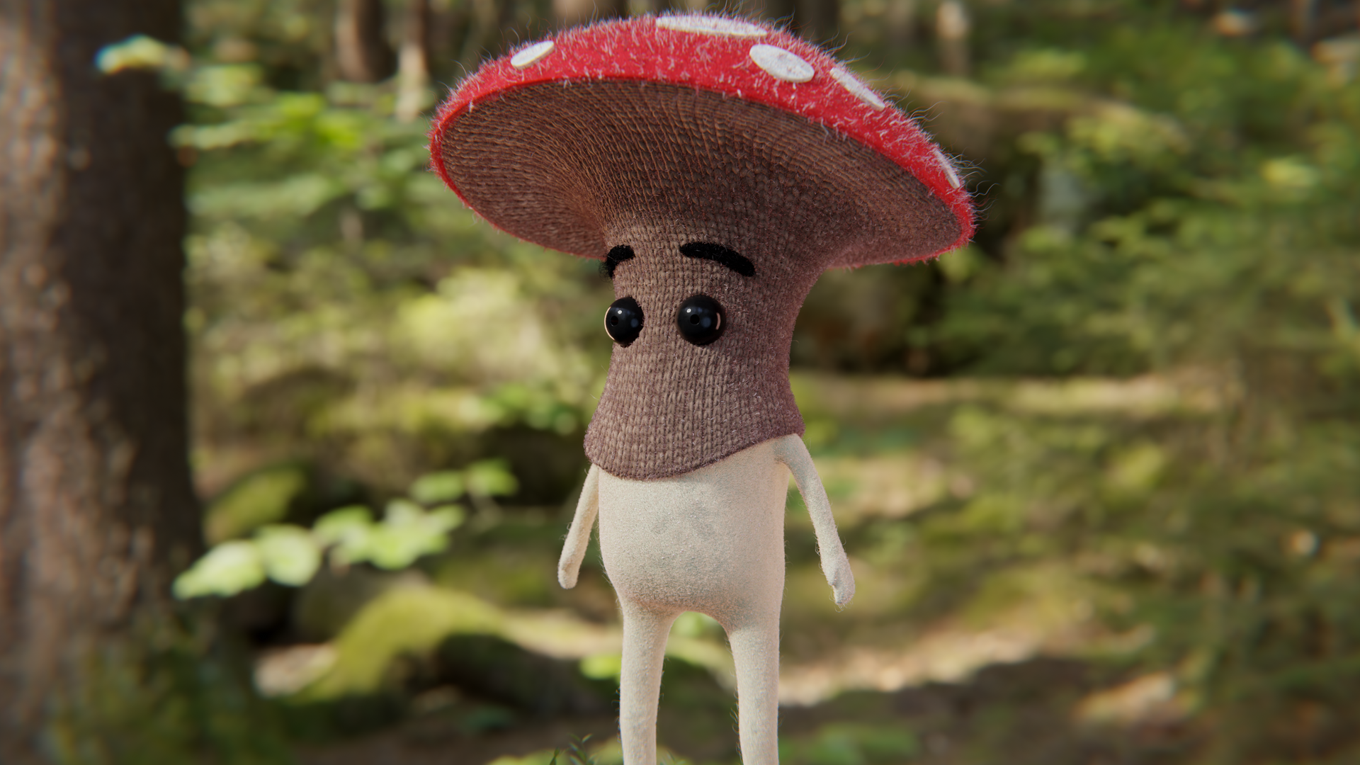 Happy Mushroom - Finished Projects - Blender Artists Community