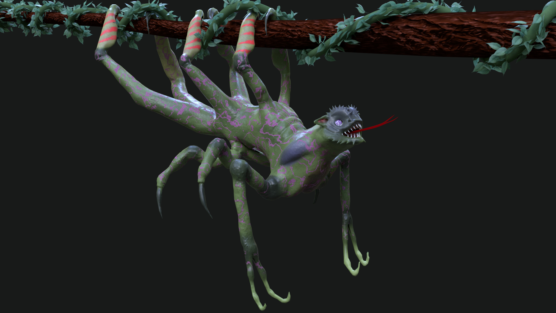 Tree Monster Model Tree monster - Finished Projects - Blender Artists Community