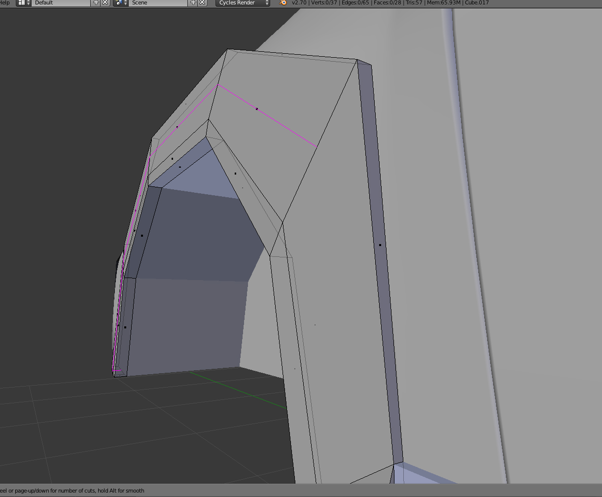 Help Me With The Edge loop Tool Modeling Blender Artists Community