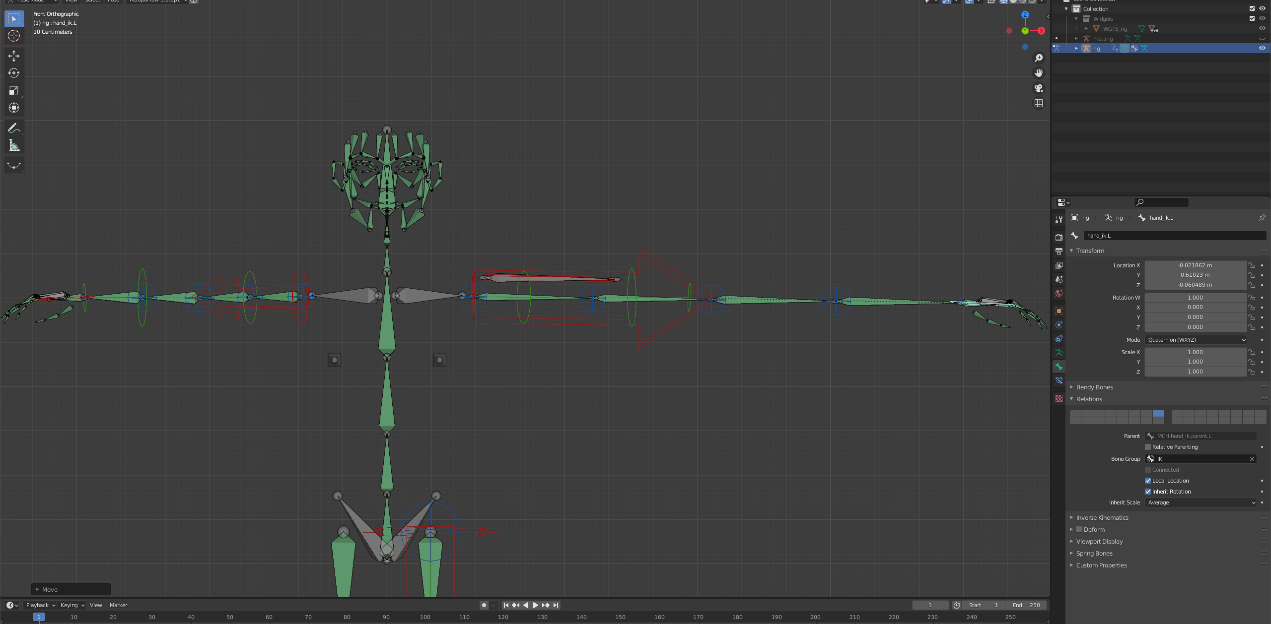 Modifying rigify armature to prevent shoulder stretch - Animation and ...