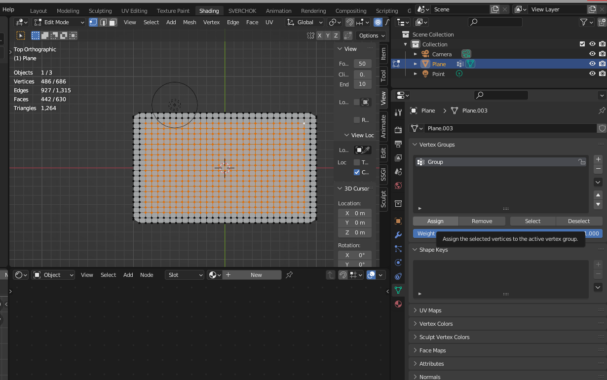 Displace Modifier On Part Of A Mesh? - Materials And Textures - Blender ...