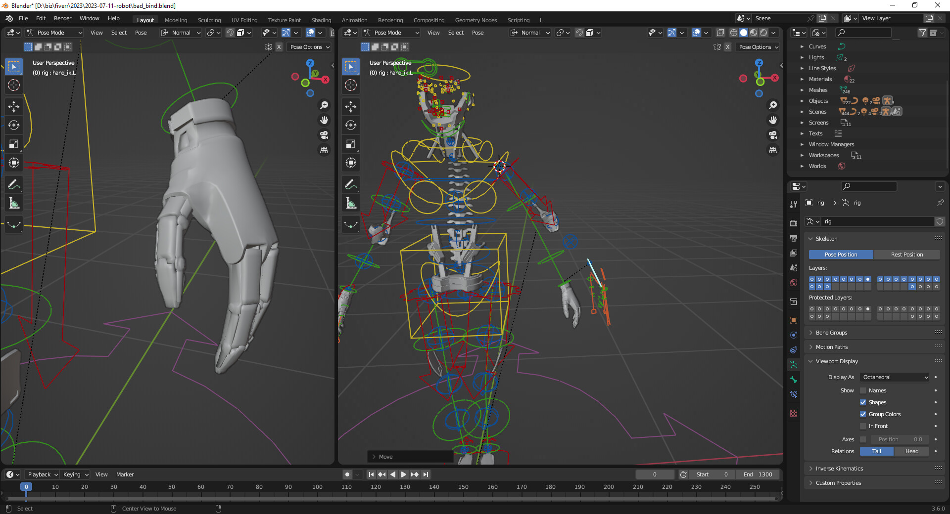 Gangle Rig Blender Why won't the hands bind to my rig? - Animation and Rigging - Blender ...
