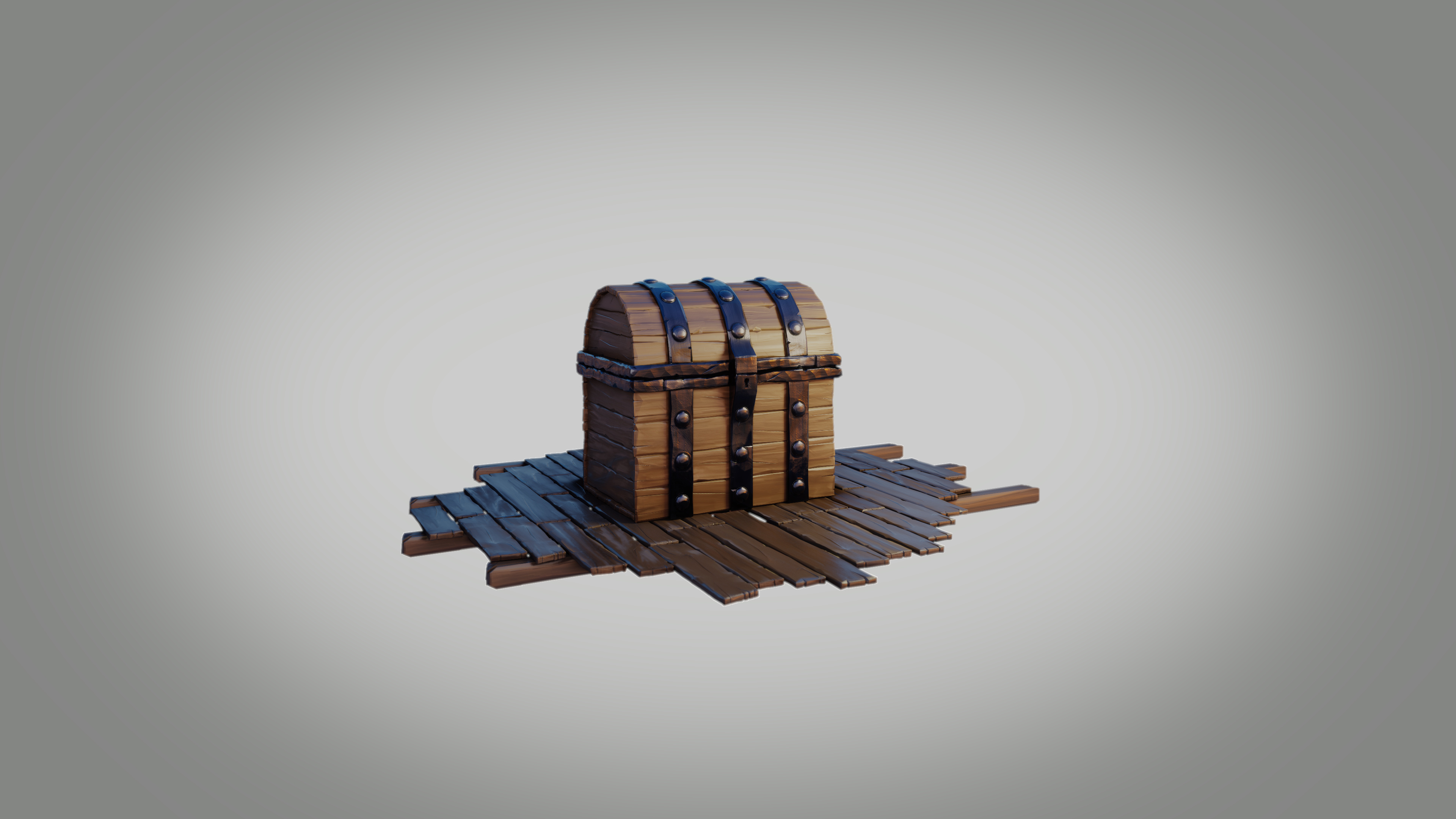 Stylised Treasure Chest - CG Cookie tutorial - Finished Projects ...