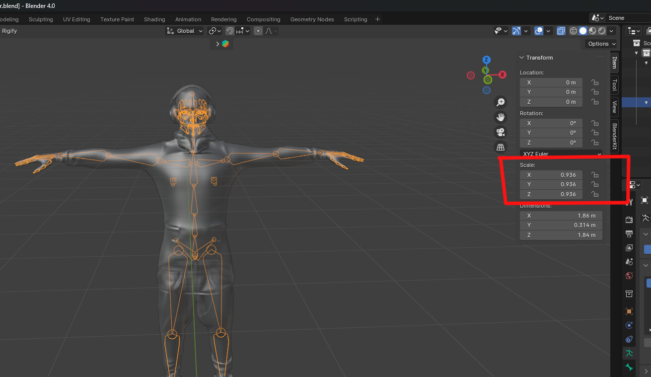 Generating a rig with meta-rig problem - Animation and Rigging ...