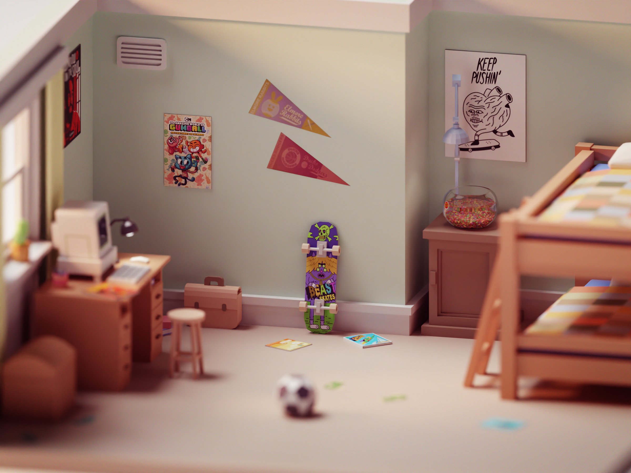 The Amazing World of Gumball' Steps into Your Living Room with ARKit  Prototype
