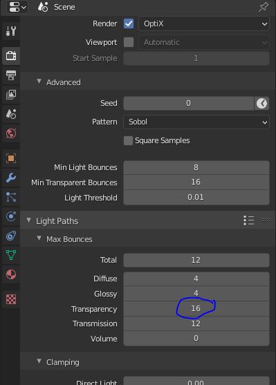 Shadow on the transparency of an alpha image - Lighting and Rendering ...