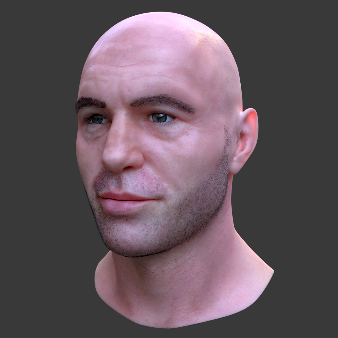 Joe Rogan WIP - Works in Progress - Blender Artists Community