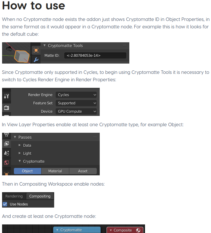 Cryptomatte Tools (GUI and Python API, Color ID Maps with alpha channel ...