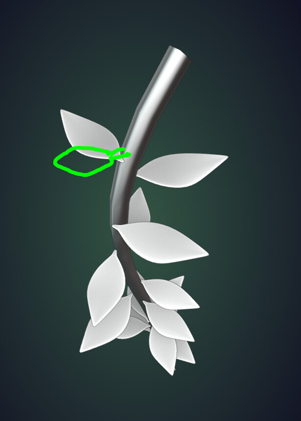 How to prevent instanced points from intersecting with faces using ...