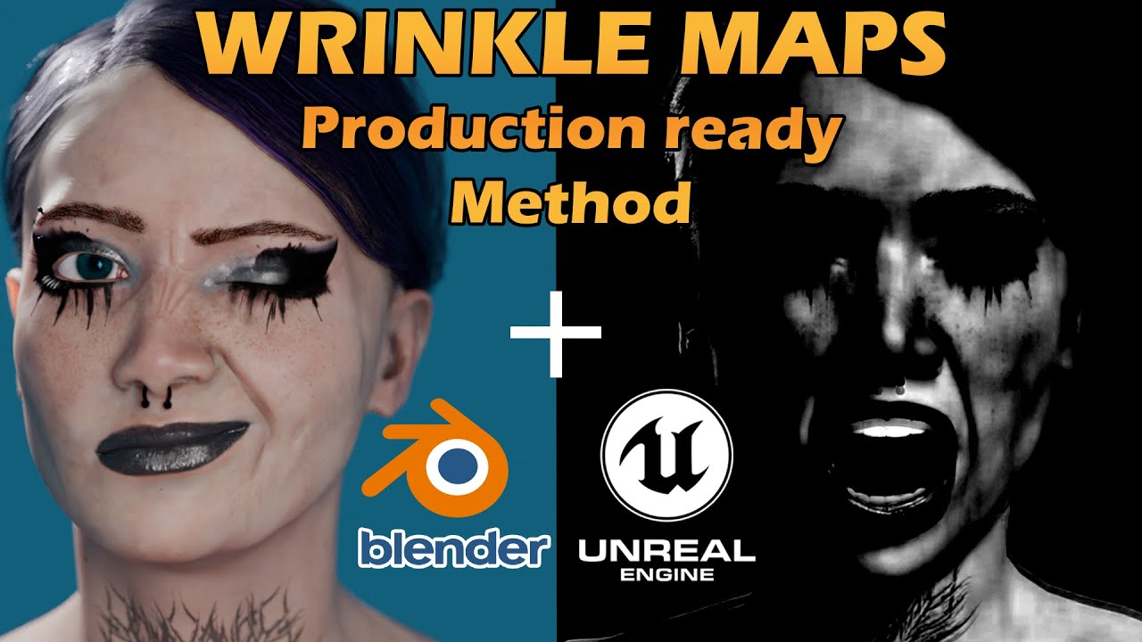 Wrinkle Map Script Wrinkle Map Setup in Blender and Unreal Engine - Tutorials, Tips and ...
