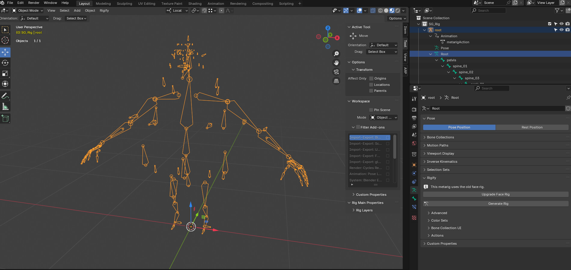 Final Rigify Rig Blender Appending a Rigify Rig - Animation and Rigging - Blender Artists Community