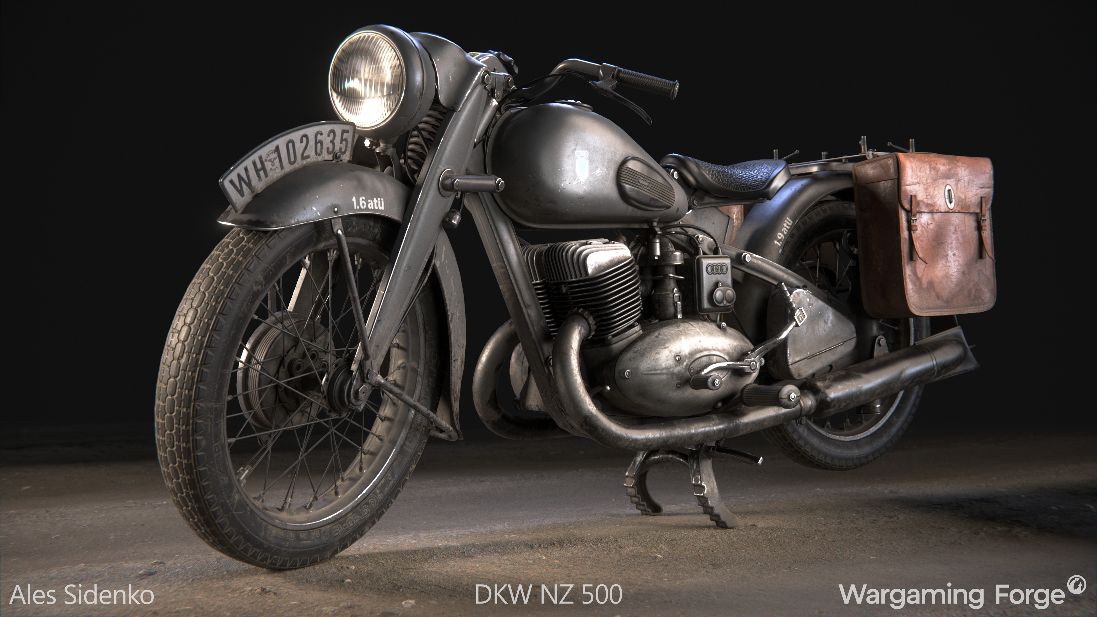 Dkw nz 500 - Finished Projects - Blender Artists Community