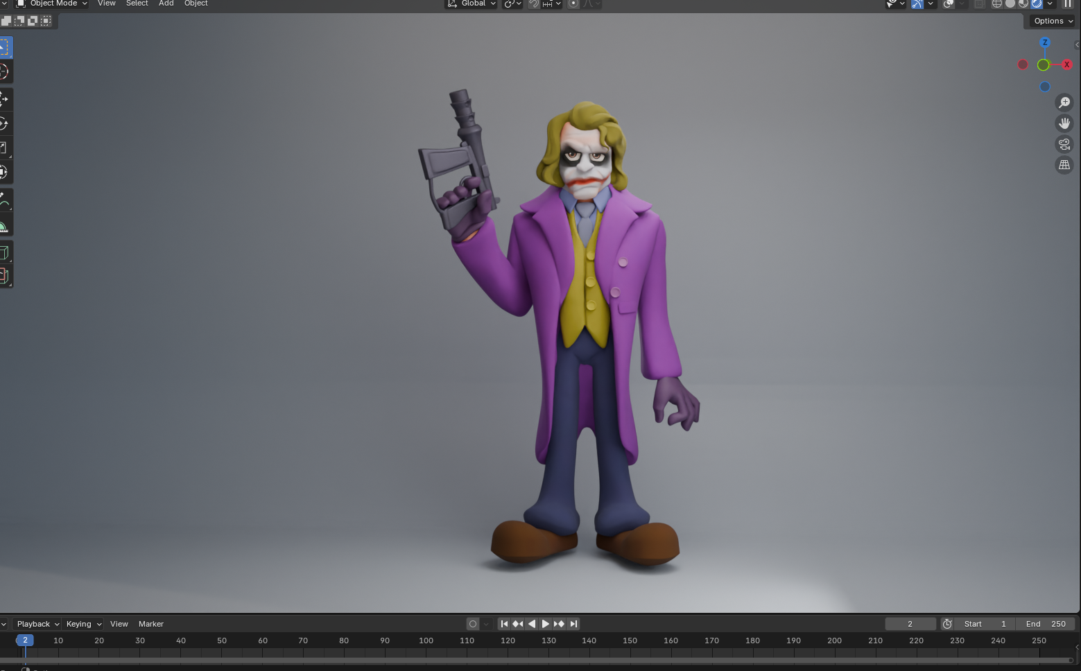 Joker Rig The Joker - Finished Projects - Blender Artists Community