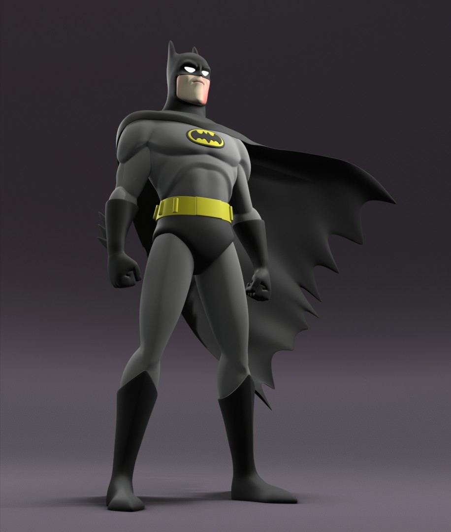 Batman the animated series - Finished Projects - Blender Artists Community