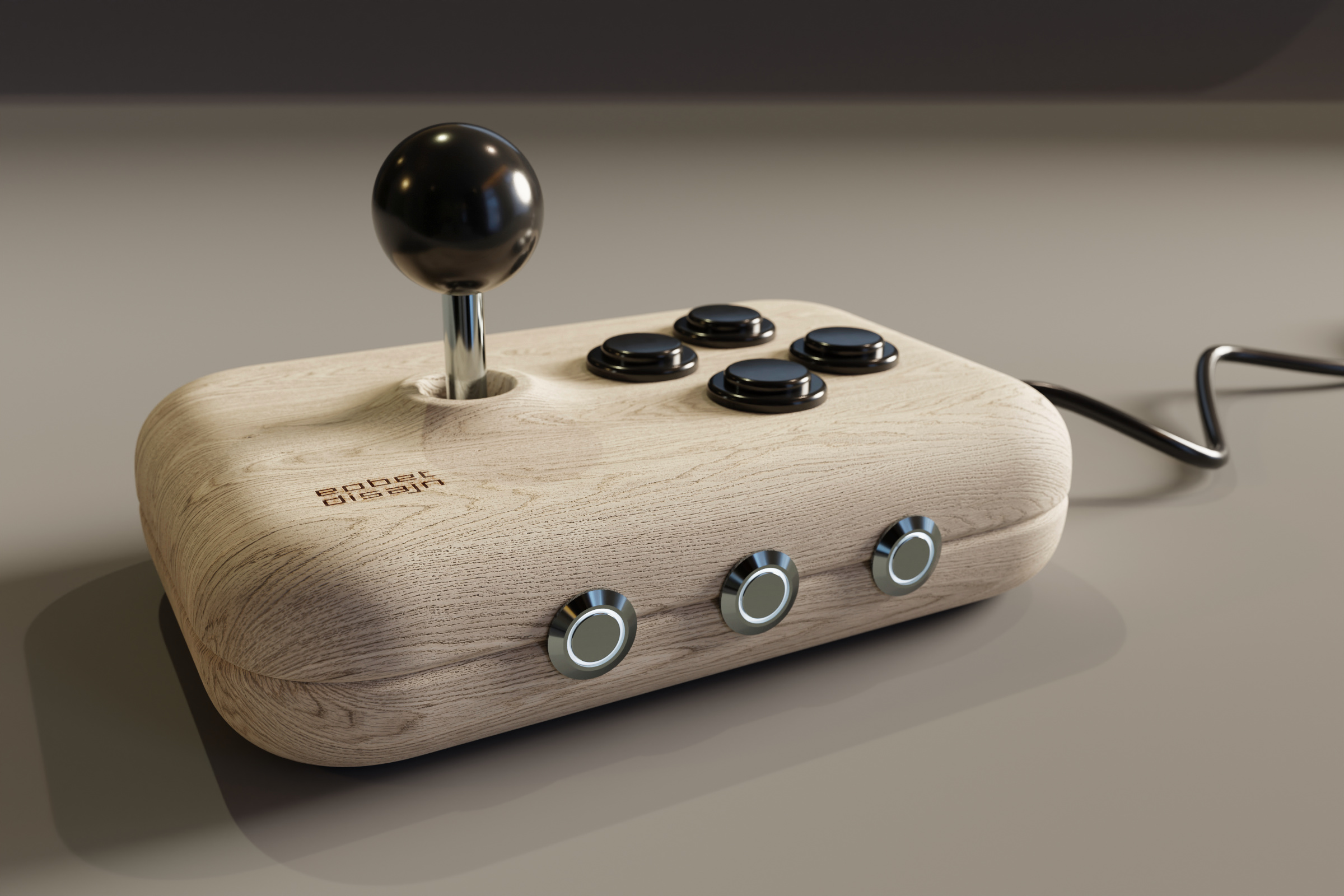 Mini arcade stick - Finished Projects - Blender Artists Community