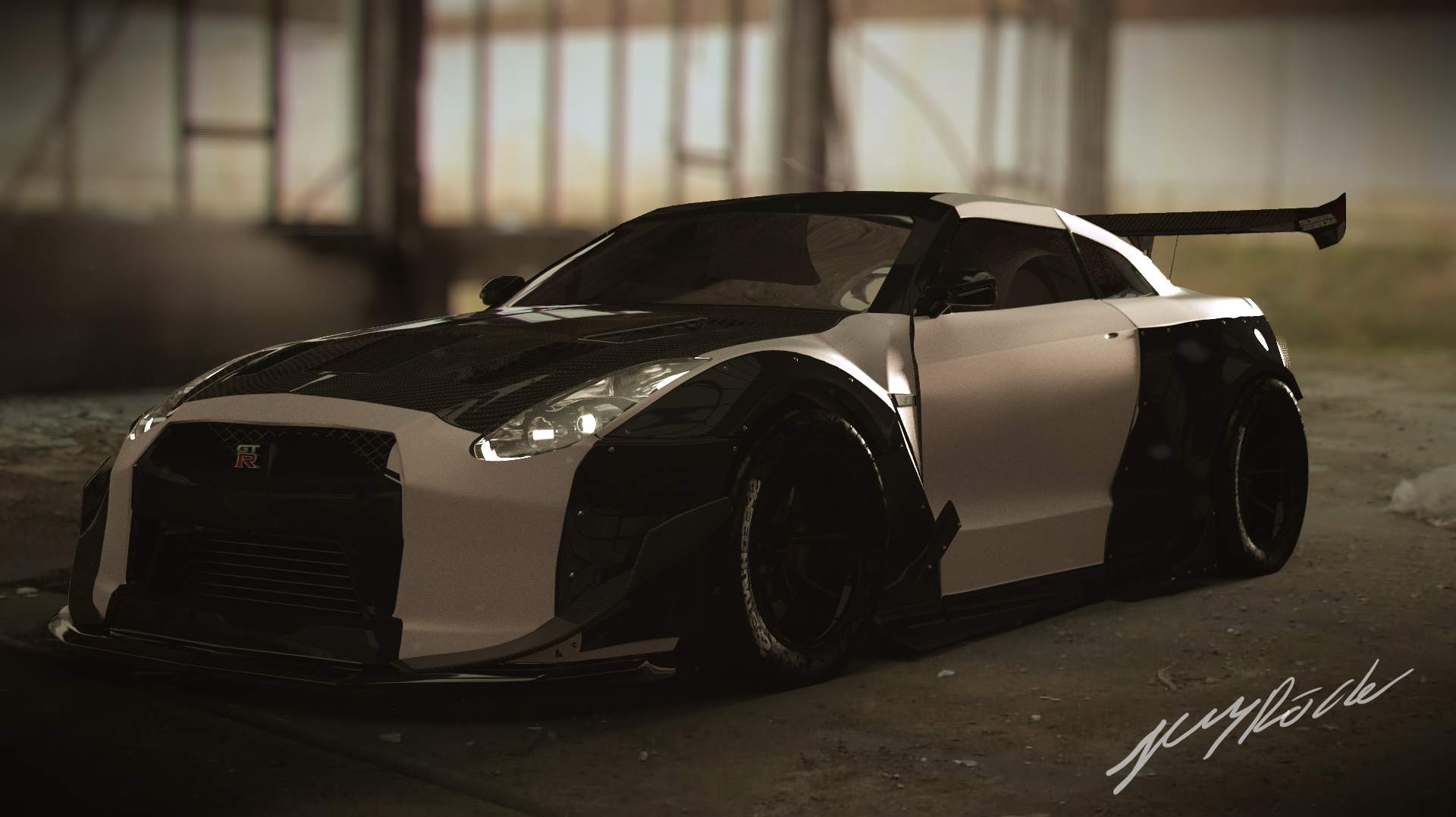 Nissan GTR Rocket Bunny - Finished Projects - Blender Artists Community