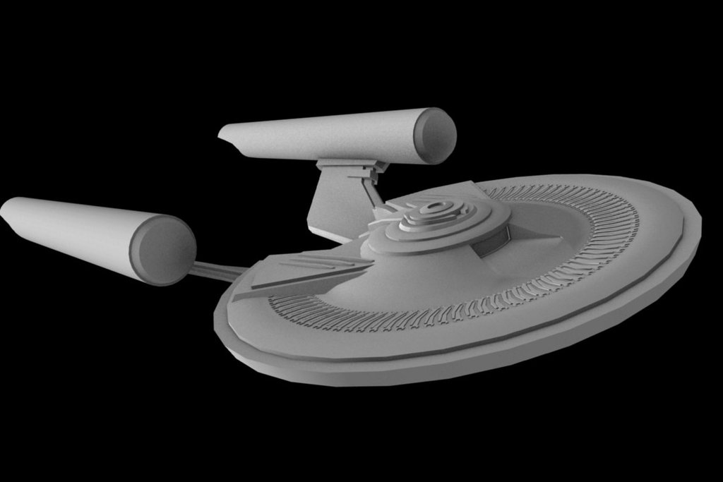 Beyond Star Trek Starship USS Franklin