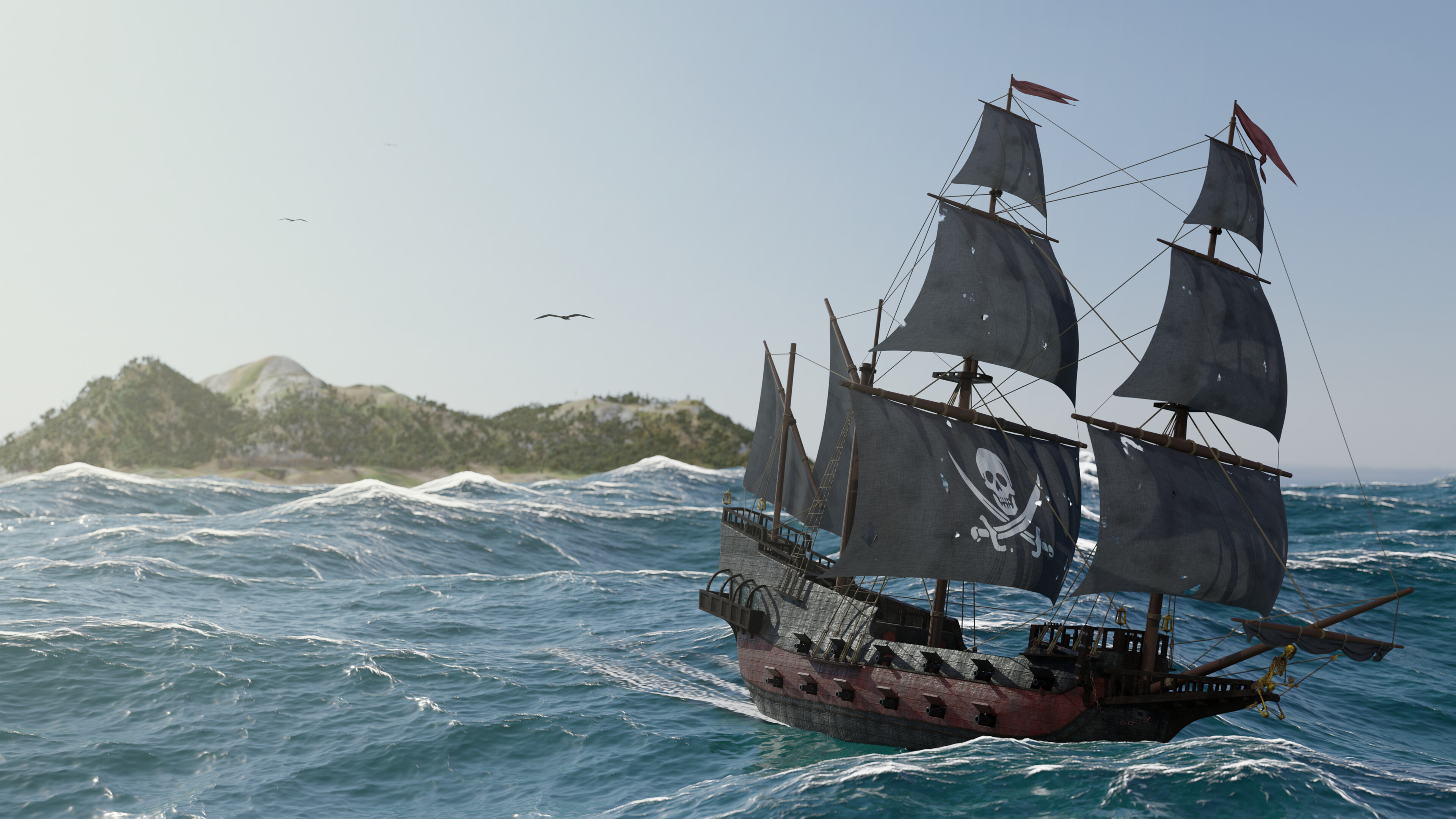 Pirates of the Caribbean - Finished Projects - Blender Artists Community