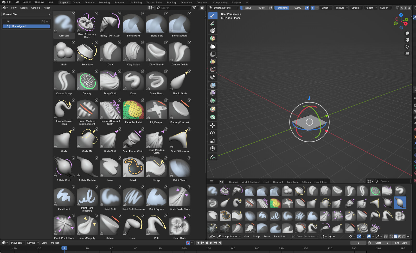 Sculpt brushes settings save - Basics & Interface - Blender Artists ...