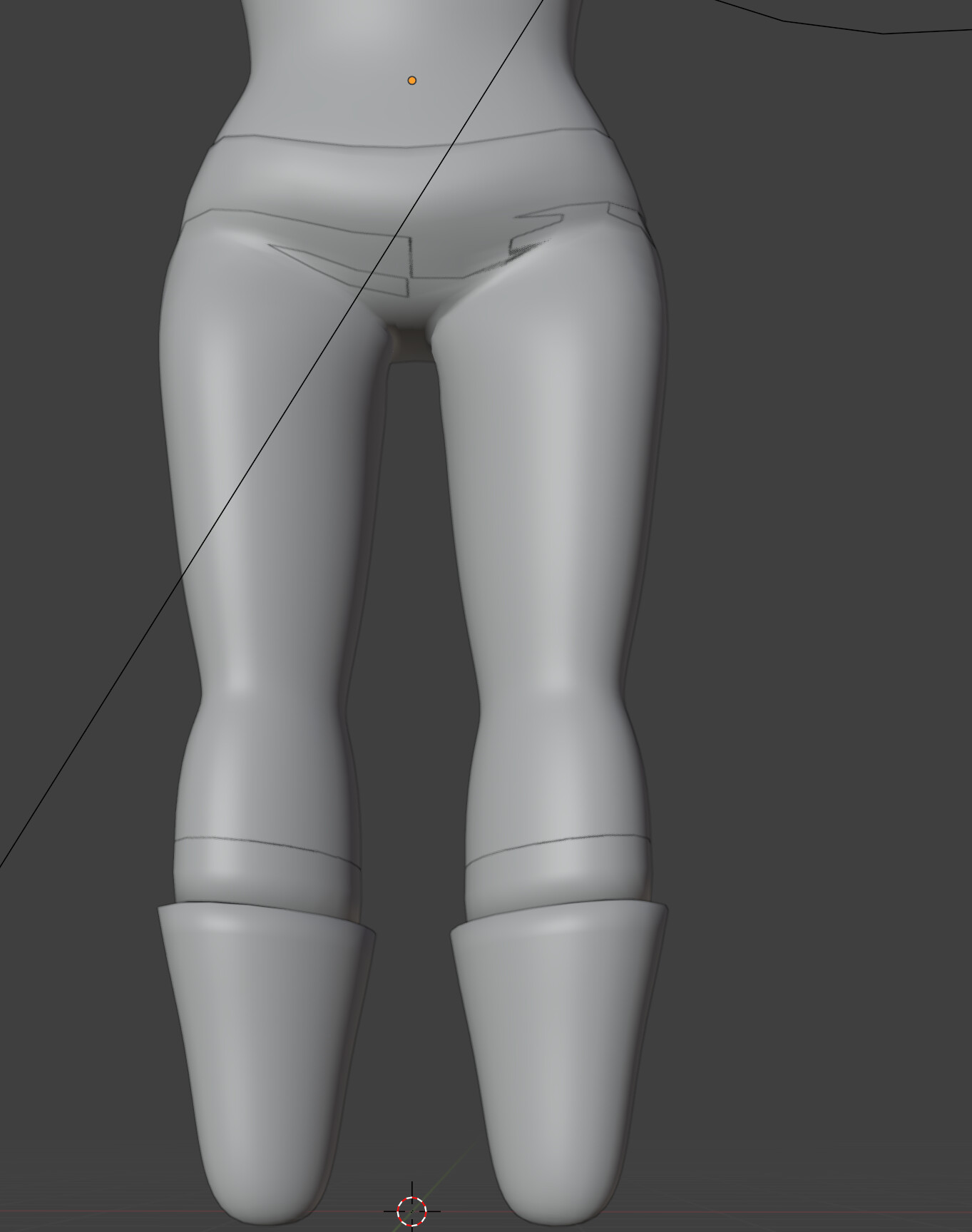 Pants clipping through body - modifier issue? - Modeling - Blender ...