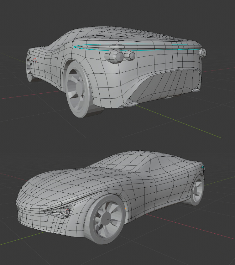 free blender 3d car models game ready