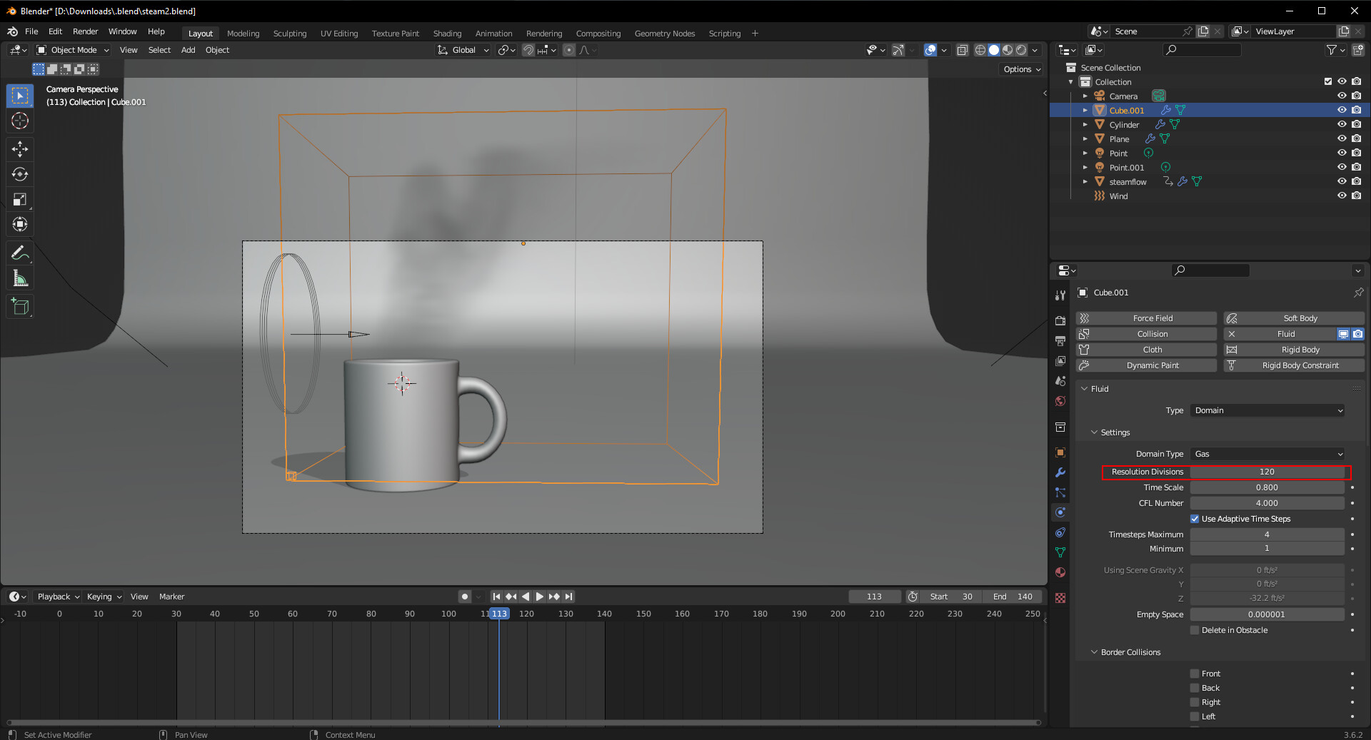 physics - Blenderguru's Coffee tutorial: Coffee does not reflect correct in  Viewport/Rendering - Blender Stack Exchange