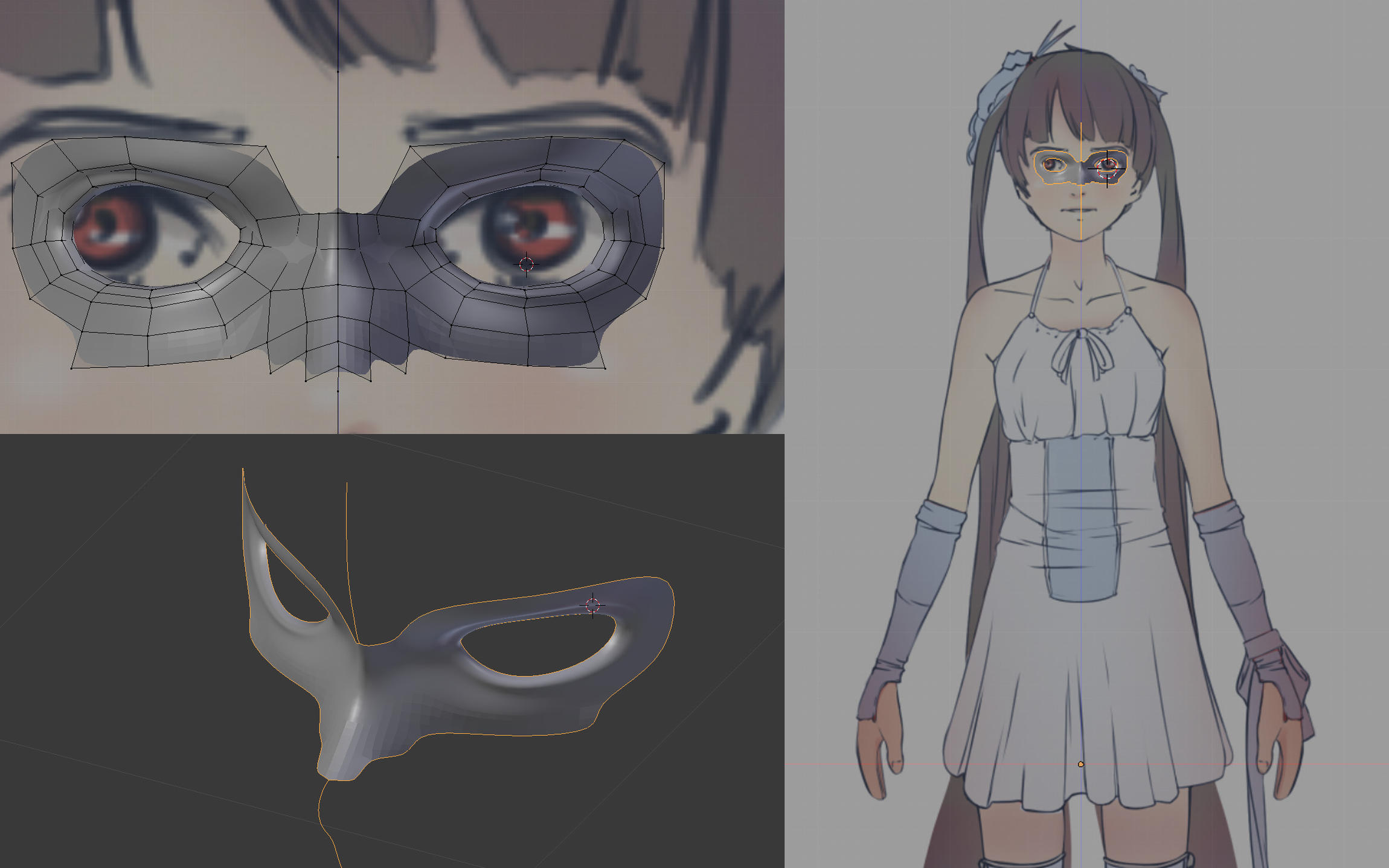 Anime face, what improvement can be made? - Modeling - Blender Artists  Community