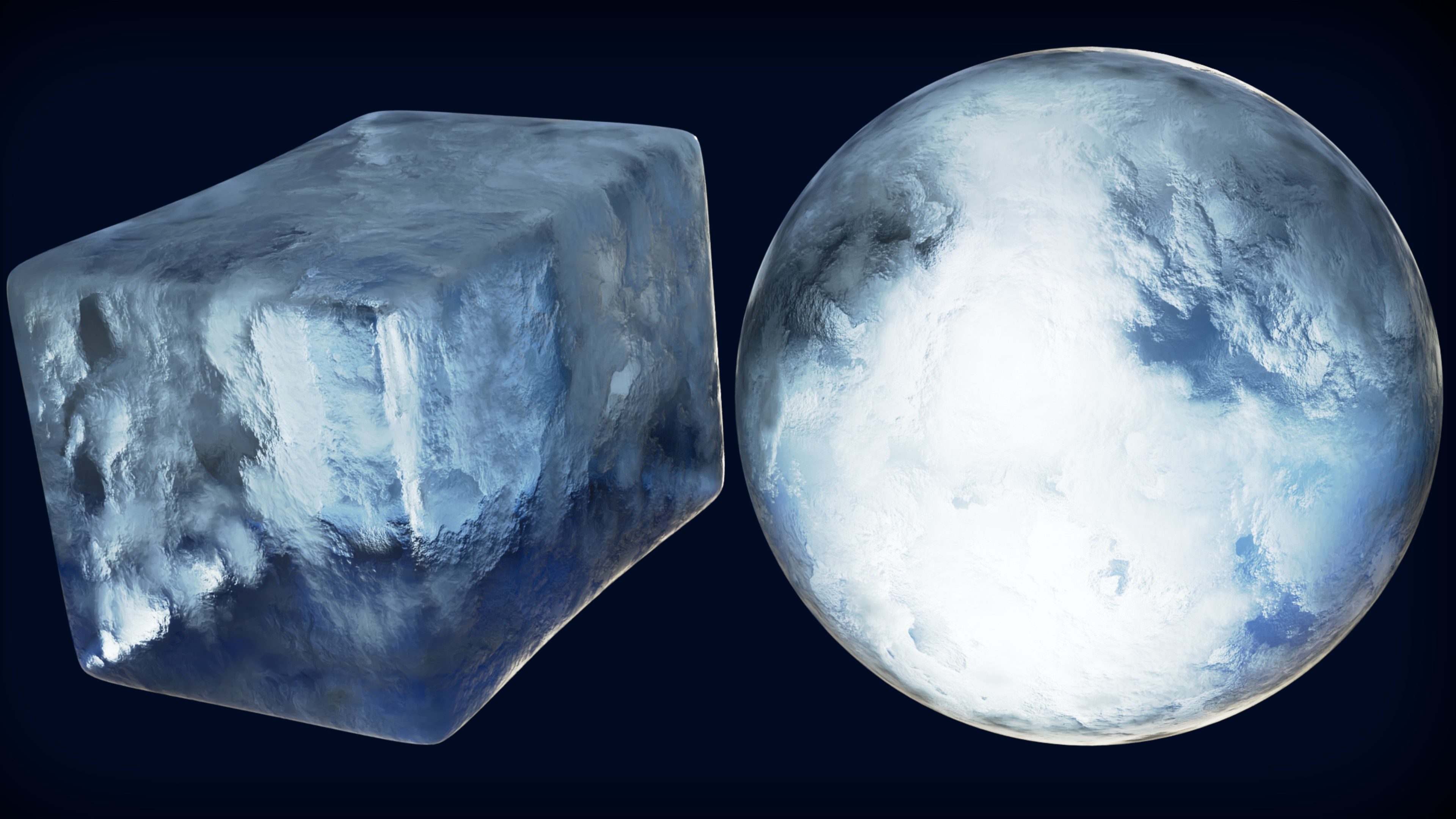 Procedural Ice Material 🧊 (Blender Tutorial) Tutorials, Tips and