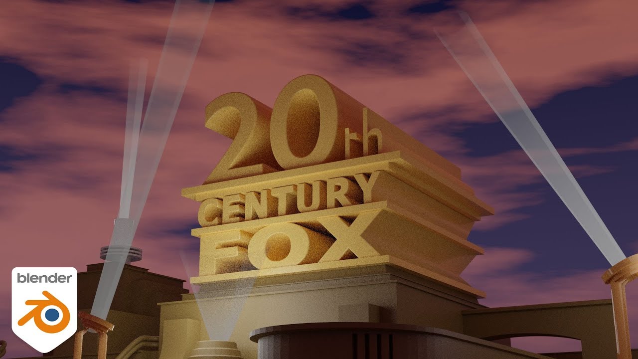 20th century fox logo blender