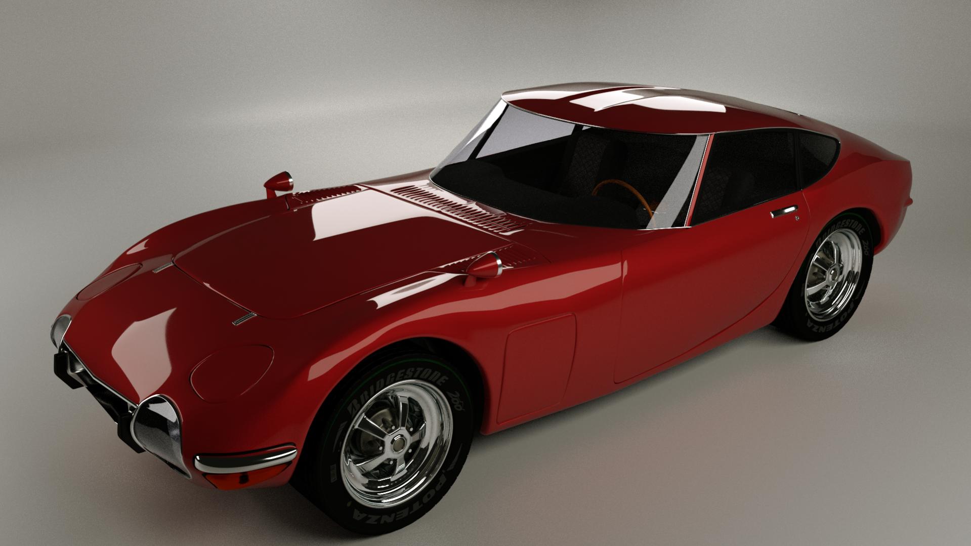 1967 Toyota 2000gt Works In Progress Blender Artists