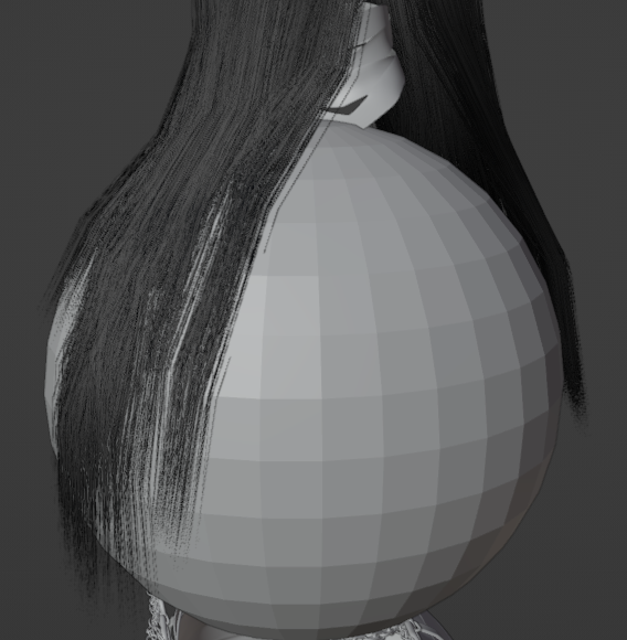 Physical collision problems of hair - Particles and Physics Simulations ...