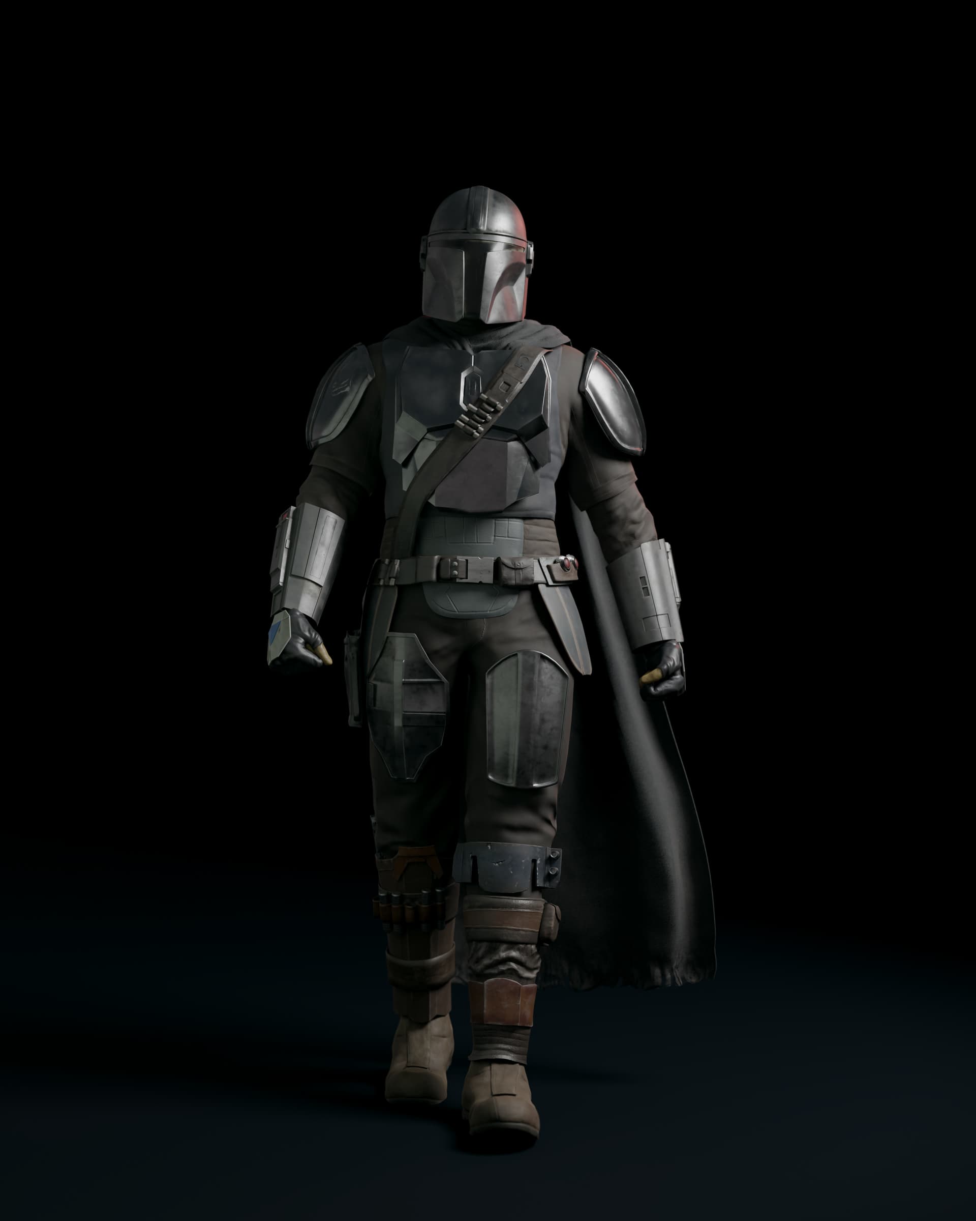 Mandolorian fan art - Finished Projects - Blender Artists Community