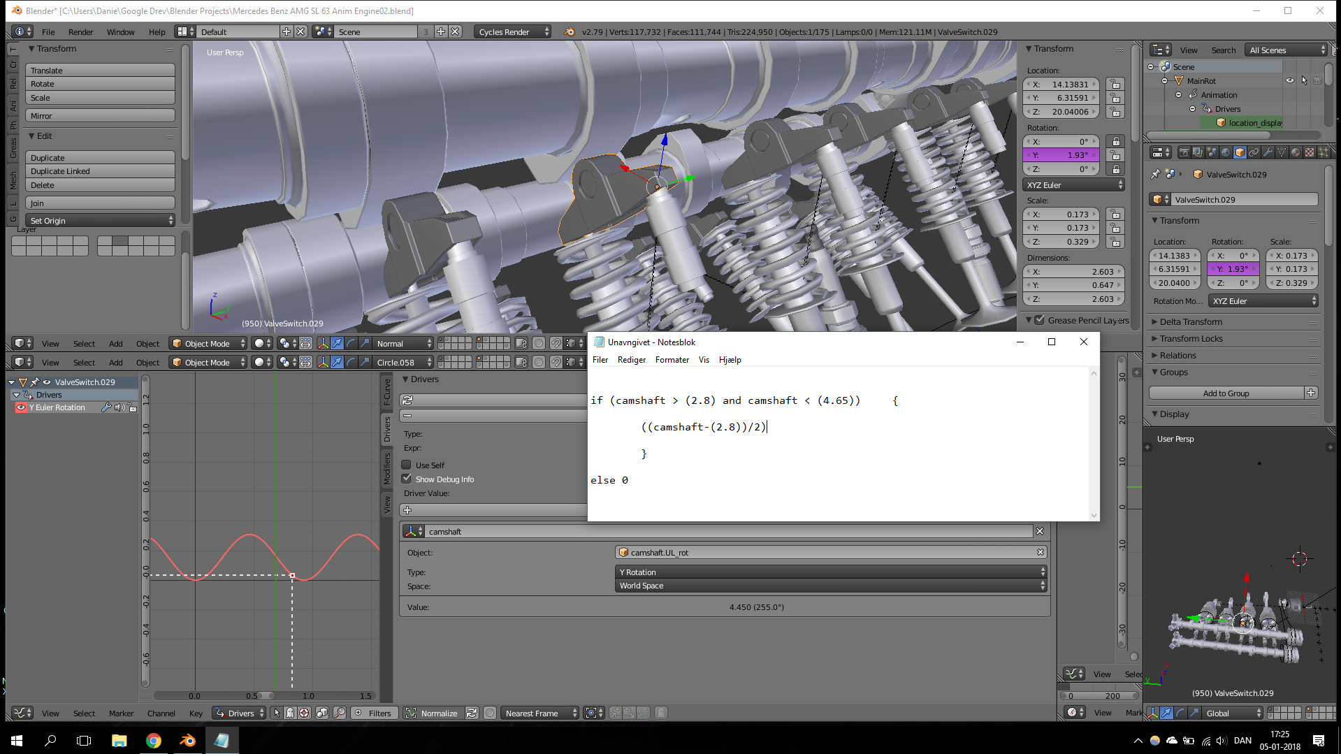 Mercedes AMG Engine Animation - Page 2 - Forum Gallery - Blender ...