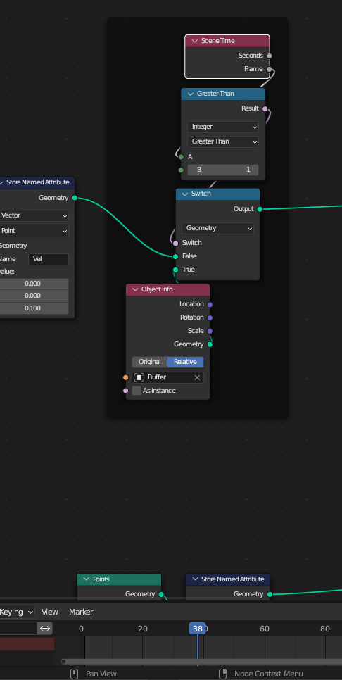 Geometry Node simulation in 3D view not visible - Animation and Rigging ...