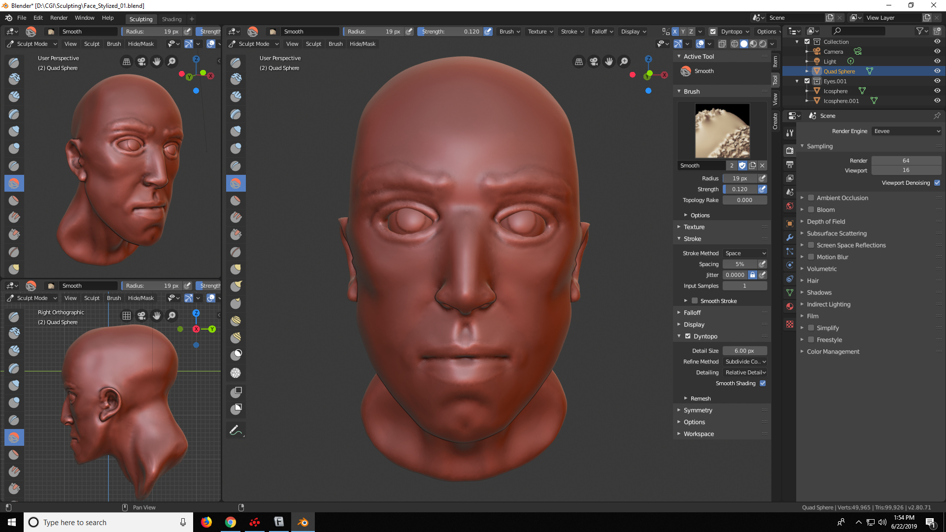 My First Sculpt! - Works In Progress - Blender Artists Community